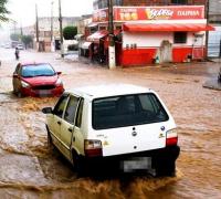 Vendaval derruba árvores e muros na cidade de Irecê