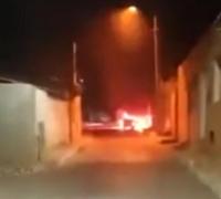 Gentio do Ouro: Homem tem carro incendiado durante madrugada desta quinta-feira (15)