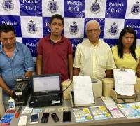 Grupo que tentava fraudar bingo é preso no município de Lapão, região de Irecê