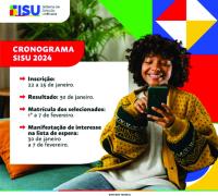 As inscrições do  Sisu 2024 já vão começar na próxima segunda