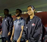 Rompendo barreiras: Vitória teve médica em campo contra Criciúma