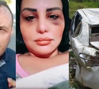 Capitão da PM e namorada sofrem acidente grave e denunciam falta de sinalização de obra em trecho da BA-052