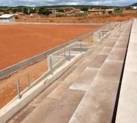 Obras do estádio municipal de Gentio do Ouro chegam a nova fase