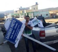 Gentio do Ouro: Secretaria de Transportes instala placas indicativas nas comunidades e estradas vicinais do Município