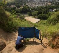 Helicóptero com Witzel a bordo metralhou tenda de orações em Angra dos Reis