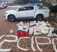 Preso proprietário da carga de meia tonelada de explosivos em Souto Soares