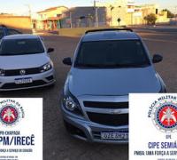 Após perseguição que iniciou em Itaguaçu da Bahia, bandidos são presos em Xique-Xique