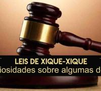 Curiosidades sobre leis de Xique-Xique