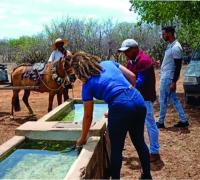 Técnicos da Defesa Civil da Bahia (Sudec) visitam localidades afetadas pela estiagem