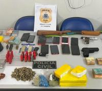Região de Irecê: Operação Revoada cumpre 11 mandados de prisão, apreende armas, dinheiro e drogas